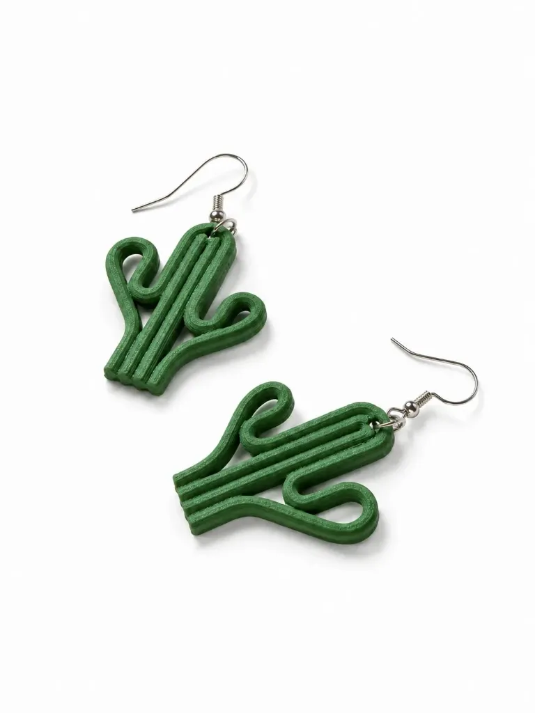 Aretes Cactus
